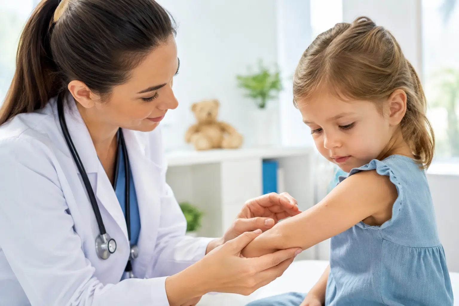 Dermatologie pediatrică: când mergi la consult