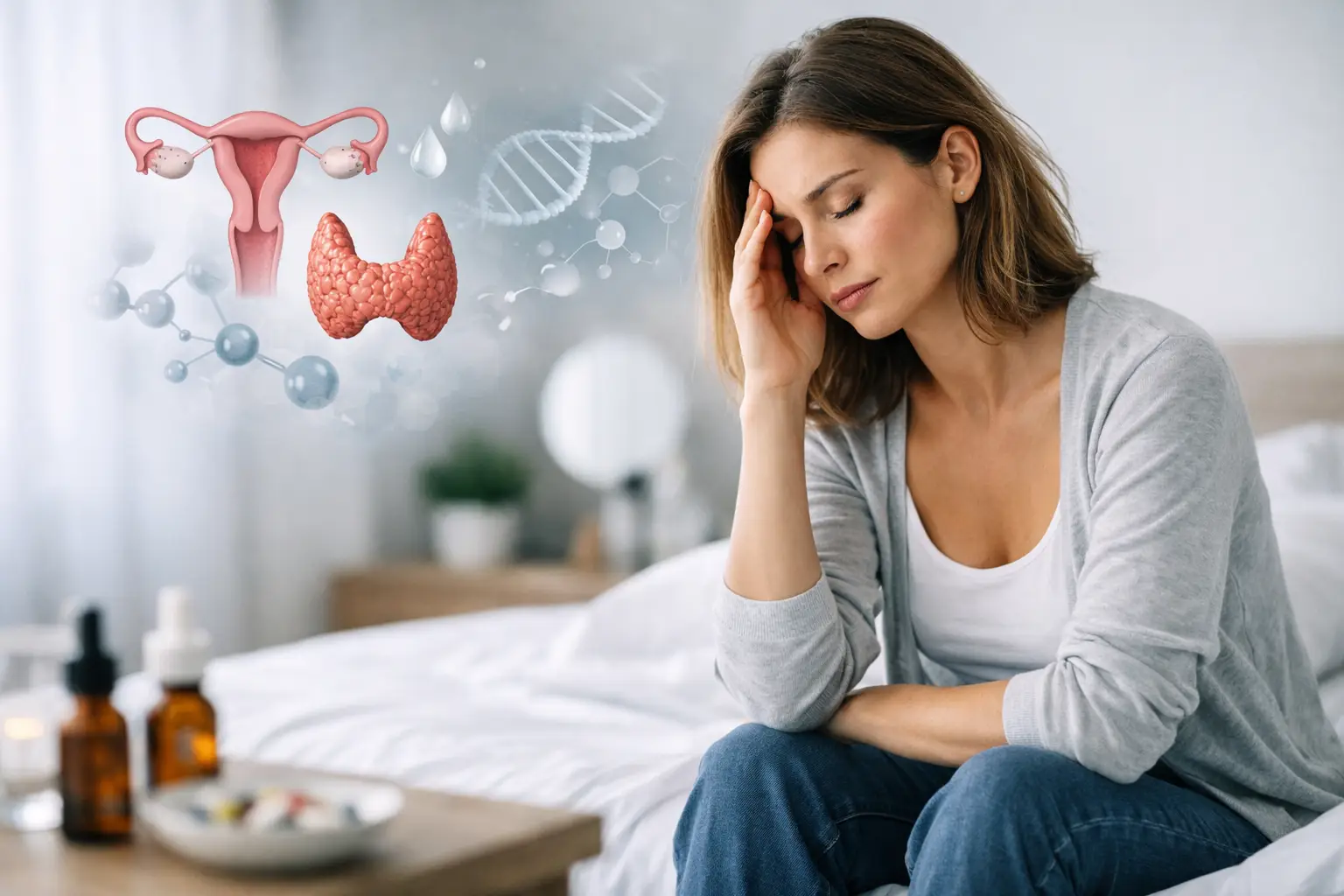 Ghid simptome dezechilibru hormonal