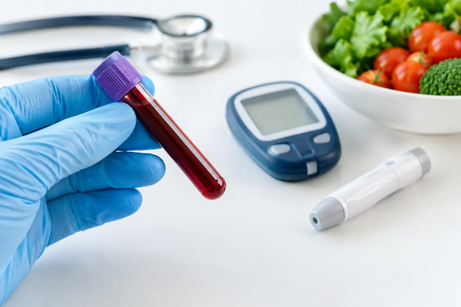 Hemoglobina glicozilată și valoarea HbA1c