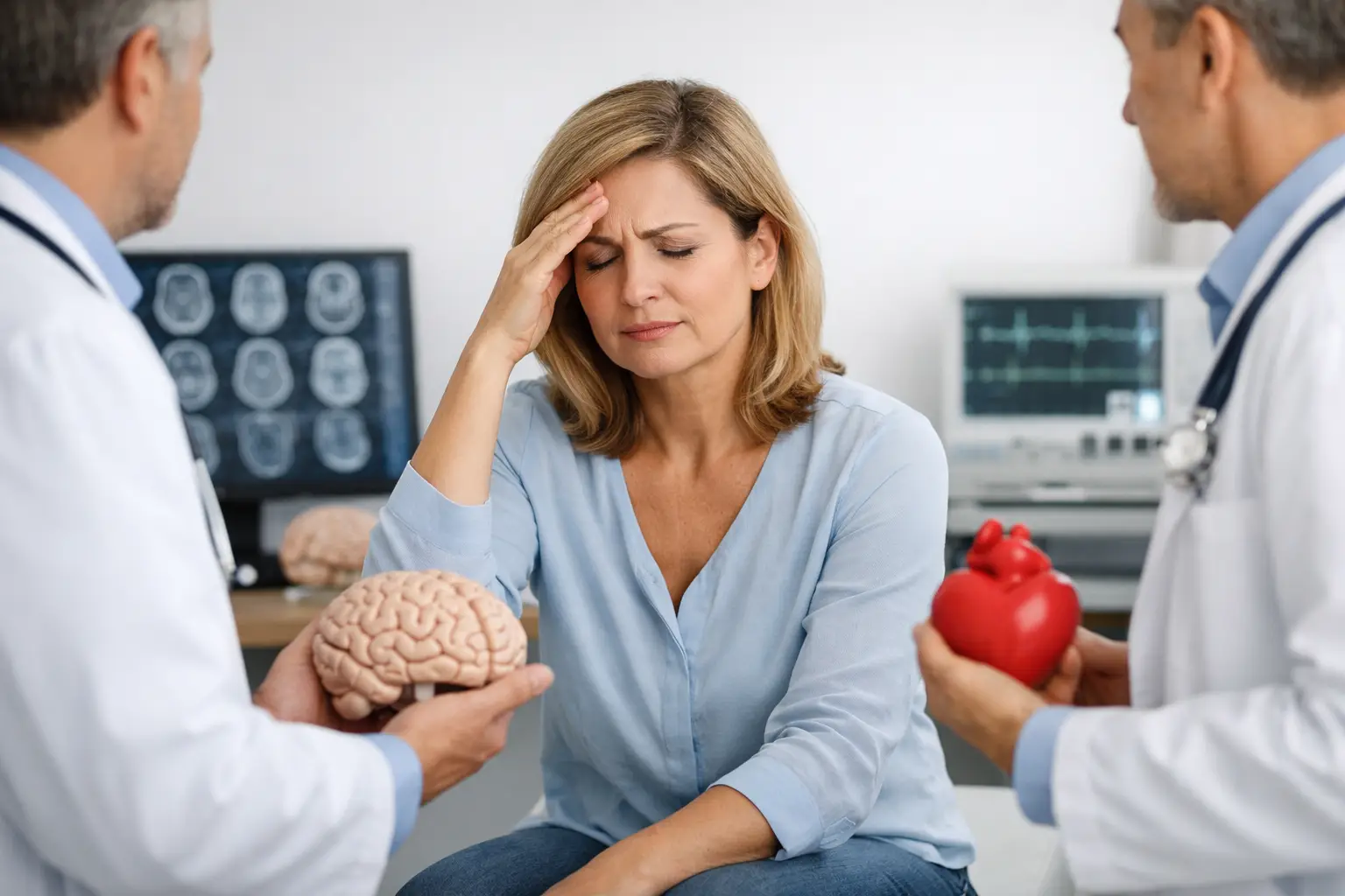 Neurolog sau cardiolog pentru amețeli frecvente?